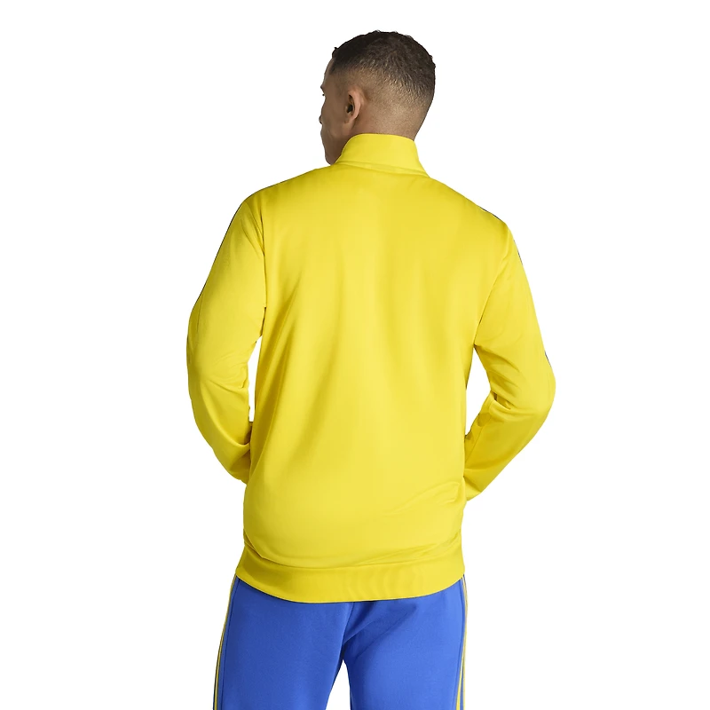 Men's adidas Yellow Club America 2025/26 DNA Alphaskin Full-Zip Track Jacket