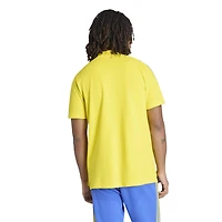 Polo adidas Club America Alphaskin jaune pour homme