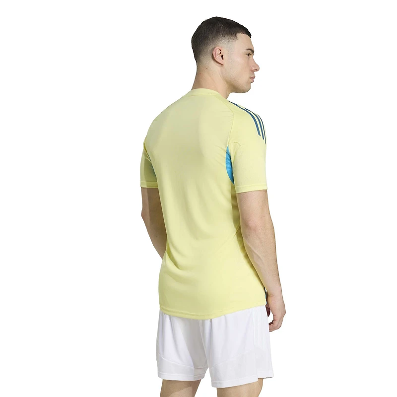 Men's adidas Yellow Club America Tiro 2025/26 AEROREADY Training Jersey