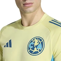 Men's adidas Yellow Club America Tiro 2025/26 AEROREADY Training Jersey