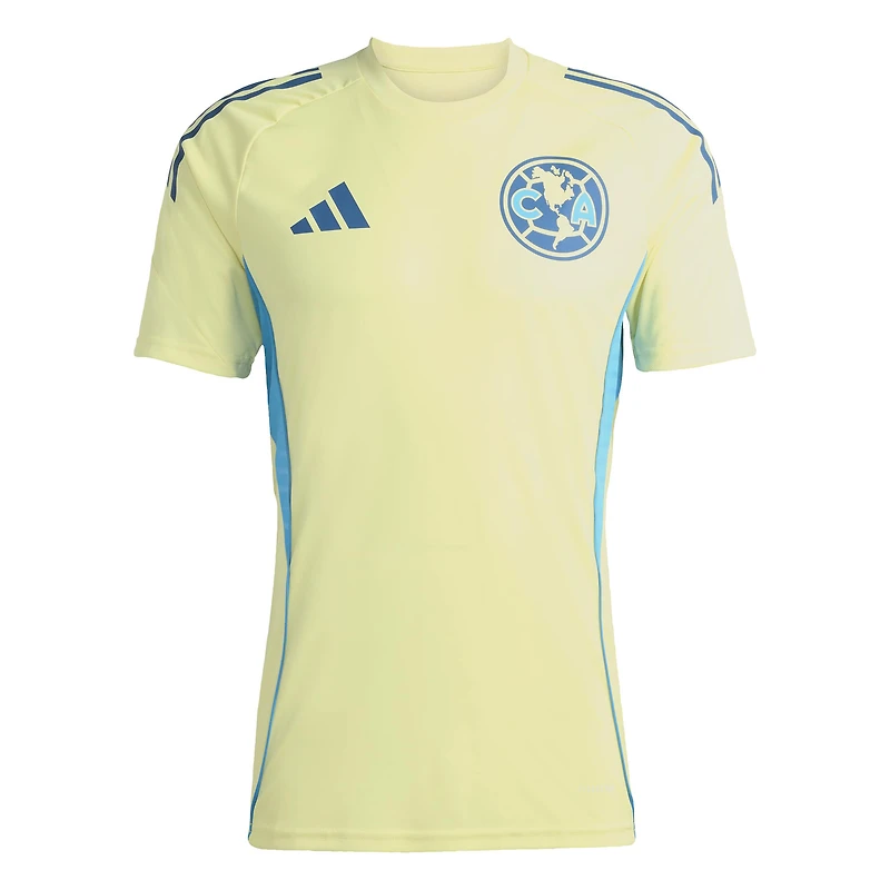 Men's adidas Yellow Club America Tiro 2025/26 AEROREADY Training Jersey