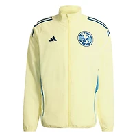 Men's adidas Yellow Club America Tiro 2025/26 Full-Zip Training Jacket