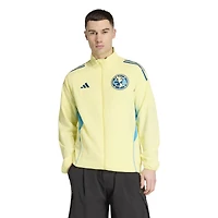 Men's adidas Yellow Club America Tiro 2025/26 Full-Zip Training Jacket