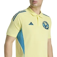 Polo d'entraînement adidas Club America Tiro jaune pour homme 2025/26