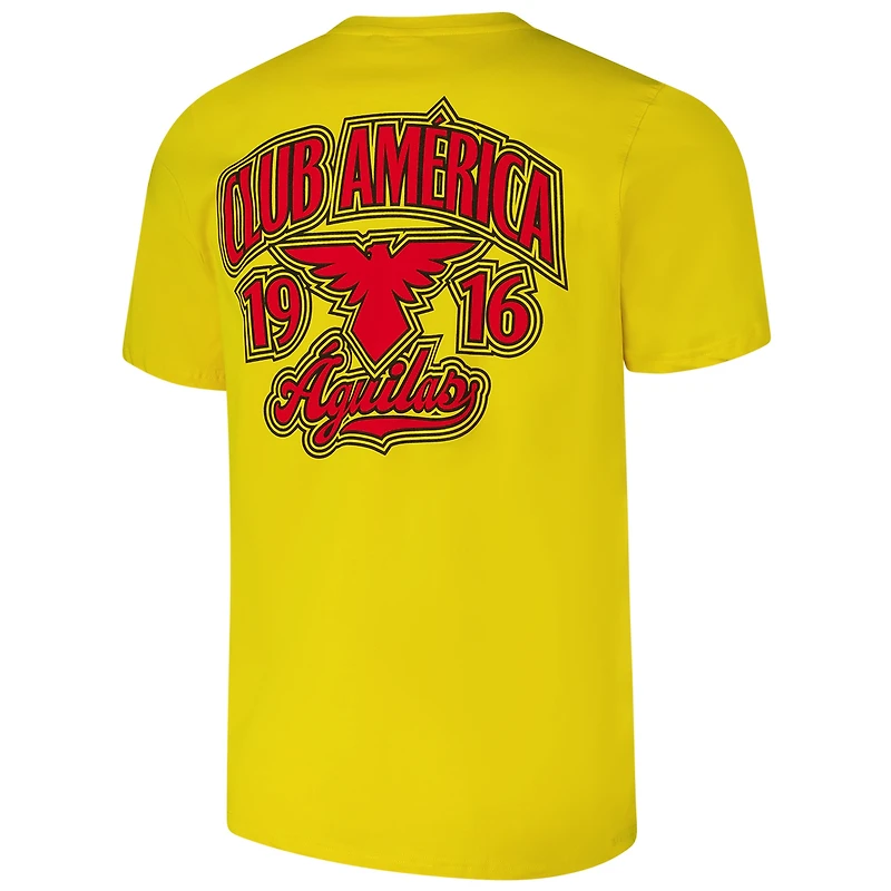 T-shirt rétro Gold Club America pour hommes