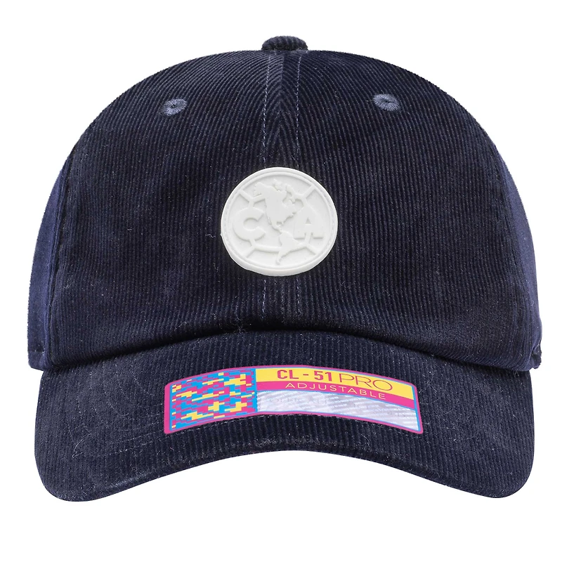Casquette réglable classique Navy Club America Casuals pour homme