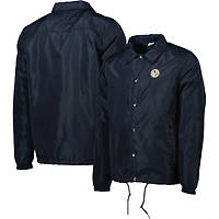 Men's Navy Club America Coaches Full-Snap Jacket