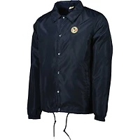 Men's Navy Club America Coaches Full-Snap Jacket