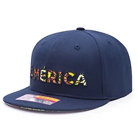 Casquette Snapback à fleurs Navy Club America Dia De Los Muertos pour homme