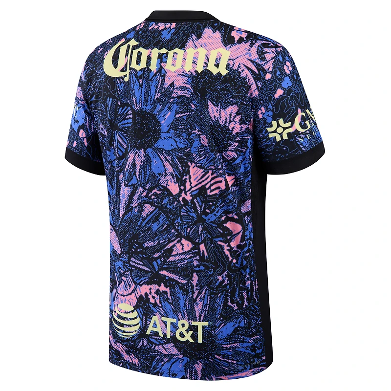 maillot Nike bleu Club America 2024/25 pour homme, troisième authentique