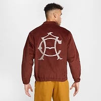 Veste polaire zippée en velours côtelé Nike Club America CA x Harrington pour homme