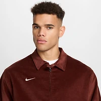 Veste polaire zippée en velours côtelé Nike Club America CA x Harrington pour homme