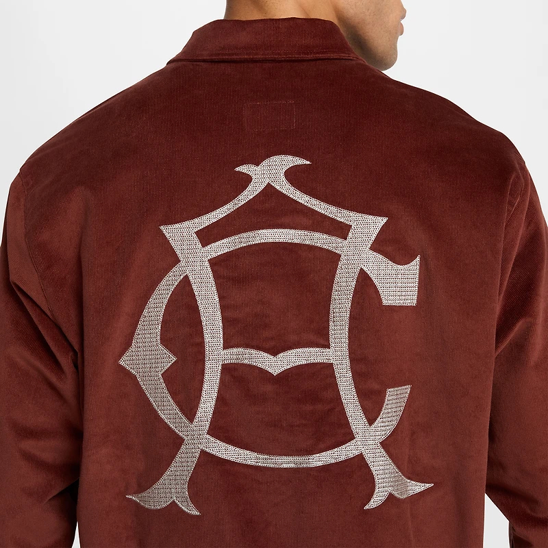 Veste polaire zippée en velours côtelé Nike Club America CA x Harrington pour homme