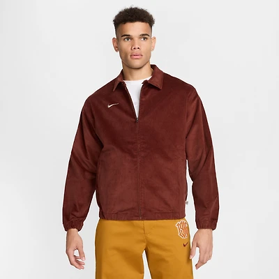 Veste polaire zippée en velours côtelé Nike Club America CA x Harrington pour homme