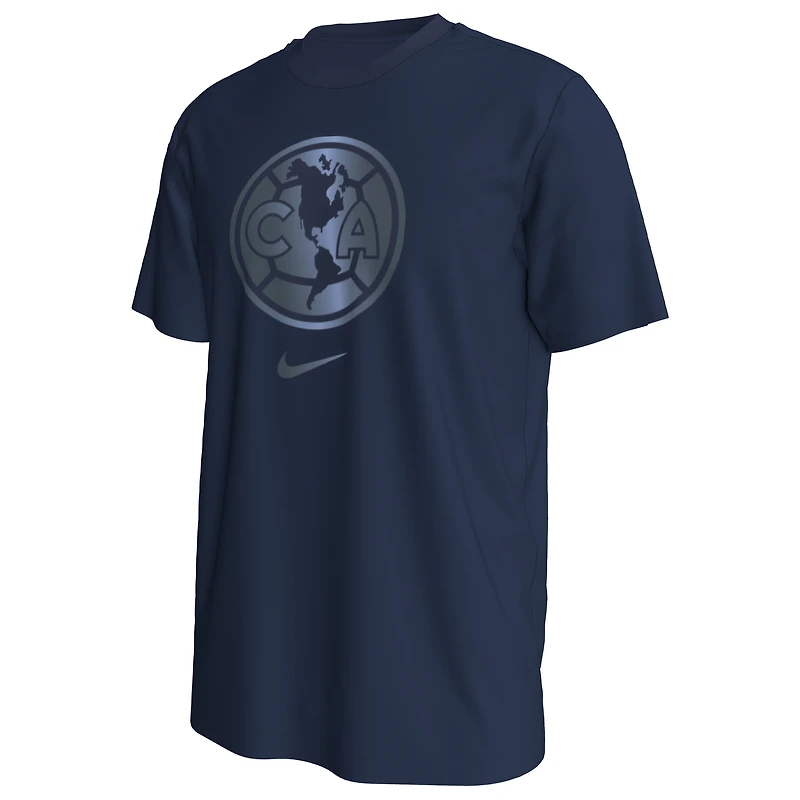 T-shirt à écusson Nike Club America bleu marine pour homme