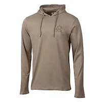T-shirt à capuche manches longues et col rond pour homme, style décontracté, kaki, Club America, Suède