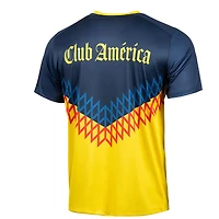 Men's Sport Design Sweden  Navy Club America Home Sideline T-Shirt