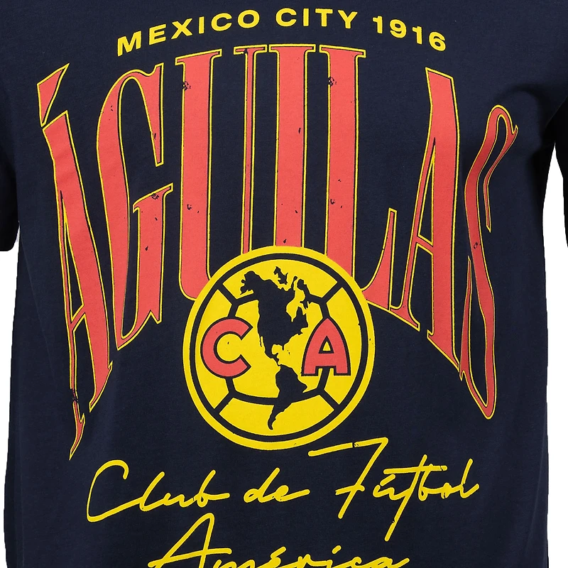 Men's Sport Design Sweden  Navy Club America Hometown Hero Graphic T-Shirt
