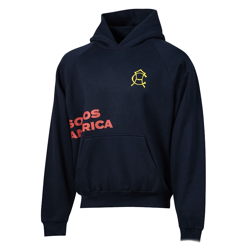 Sweat à capuche surdimensionné raglan bleu marine Club America Overtime pour homme de Sport Design Sweden