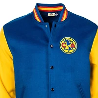Veste universitaire en laine pour homme Sport Design Sweden Royal Club America Free Kick