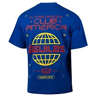 Men's Sport Design Sweden  Royal Club America Worldwide Oversized T-Shirt
