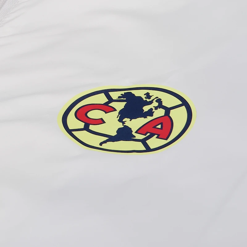 Veste coupe-vent zippée à capuche blanche Club America Home Match pour homme