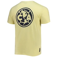 T-shirt jaune Club America Retro Heavy pour homme