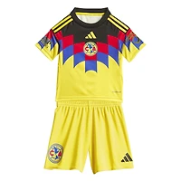 Mini-kit adidas jaune Club America 2025/26 pour tout-petit