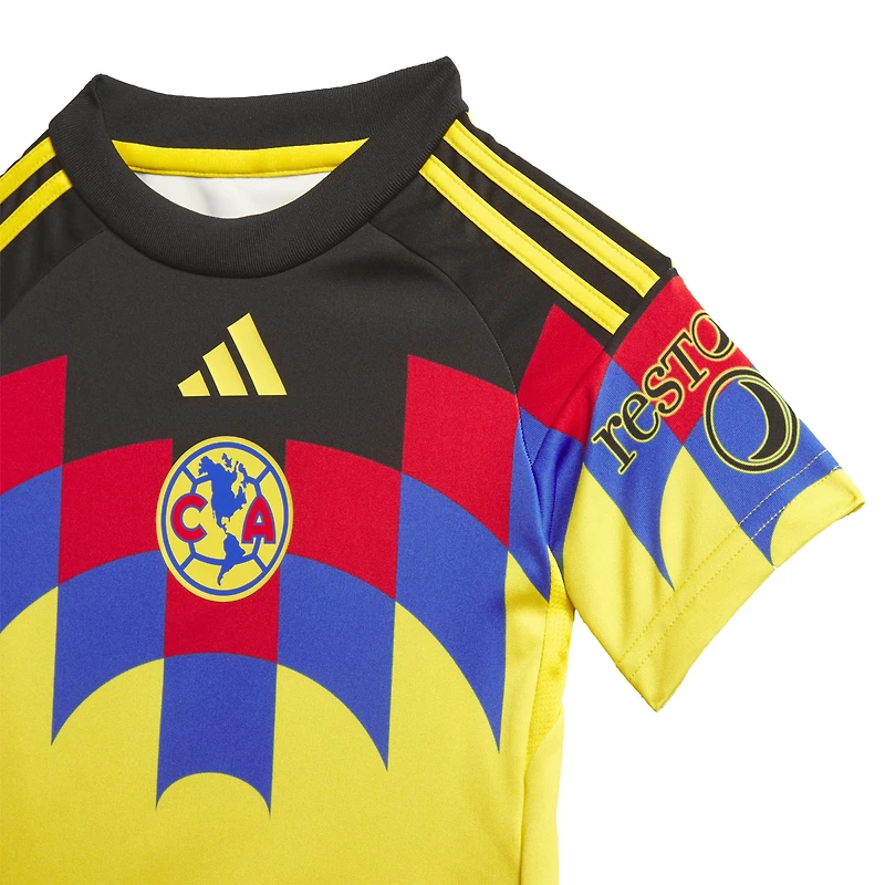 Toddler adidas Yellow Club America 2025/26 Mini Kit