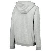 Women's Nike Heather Gray Club America Lockup Varsity Fleece Raglan Pullover Hoodie