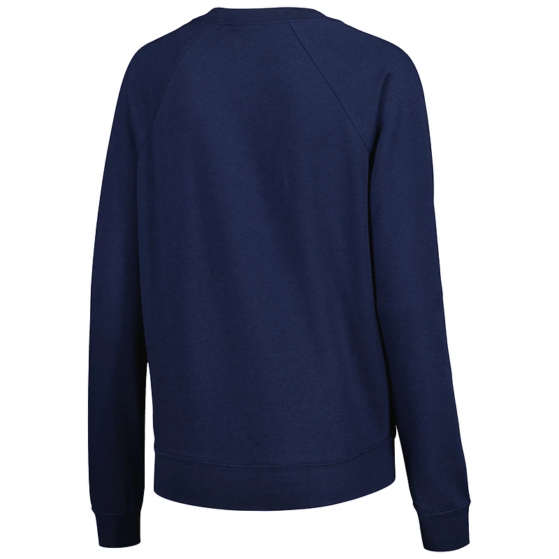 Sweat-shirt à manches raglan Nike Club America Lockup Varsity pour femme, bleu marine