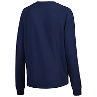 Sweat-shirt à manches raglan Nike Club America Lockup Varsity pour femme, bleu marine