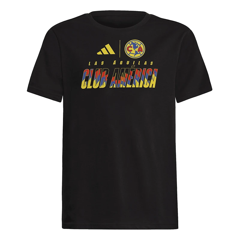 Youth adidas  Black Club America Leagues Cup T-Shirt