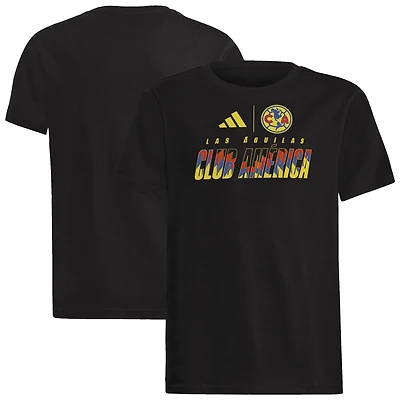 Youth adidas Black Club America Leagues Cup T-Shirt