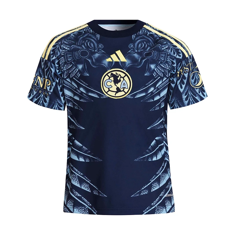 Maillot réplique extérieur adidas bleu marine Club America 2025/26 pour jeunes
