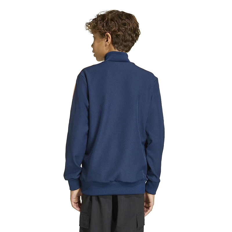Veste de survêtement zippée adidas Club America Terrace Icons bleu marine pour enfant