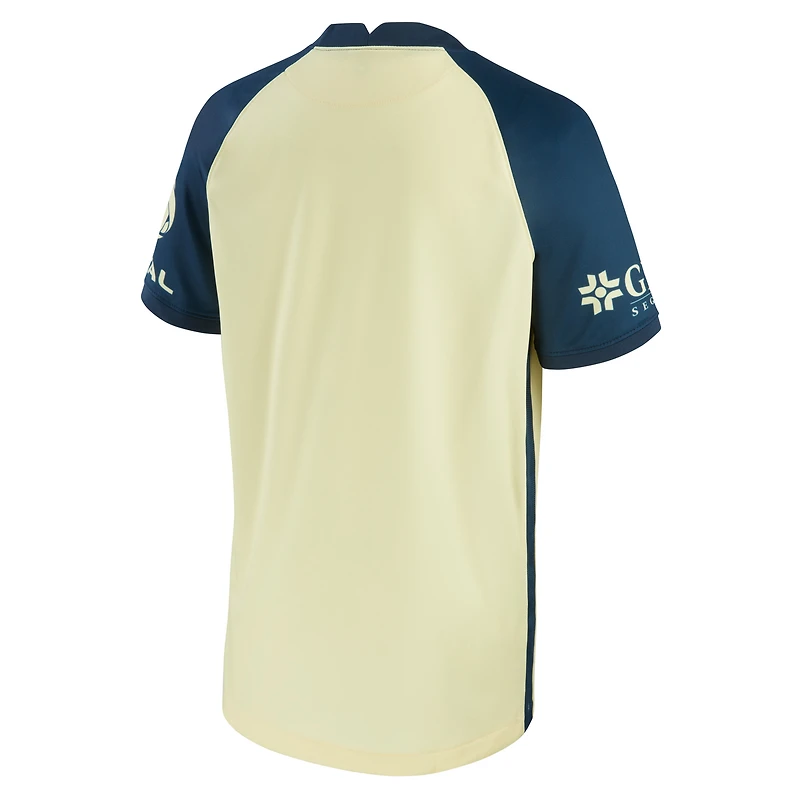 Maillot Nike jaune Club America Domicile Breathe Stadium Réplique 2021/22