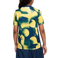 Haut d'avant-match Nike jaune Club America 2024/25 Academy Pro pour jeune