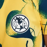 Haut d'avant-match Nike jaune Club America 2024/25 Academy Pro pour jeune