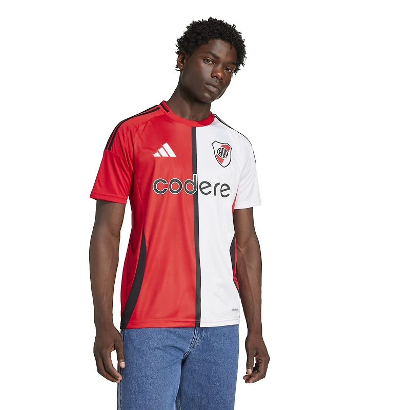 Men's adidas White/Red Club Atlético River Plate 2024/25 Third Authentic Jersey