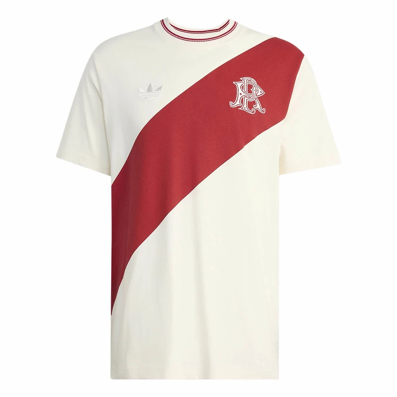 Men's adidas White Club Atlético River Plate 125th Anniversary T-Shirt
