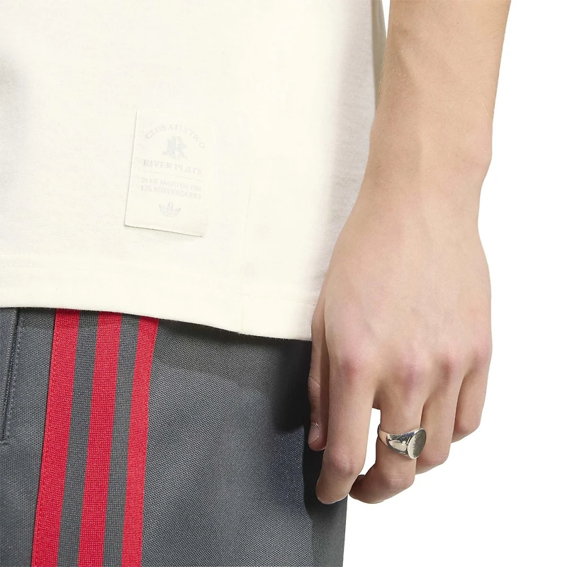 Men's adidas White Club Atlético River Plate 125th Anniversary T-Shirt
