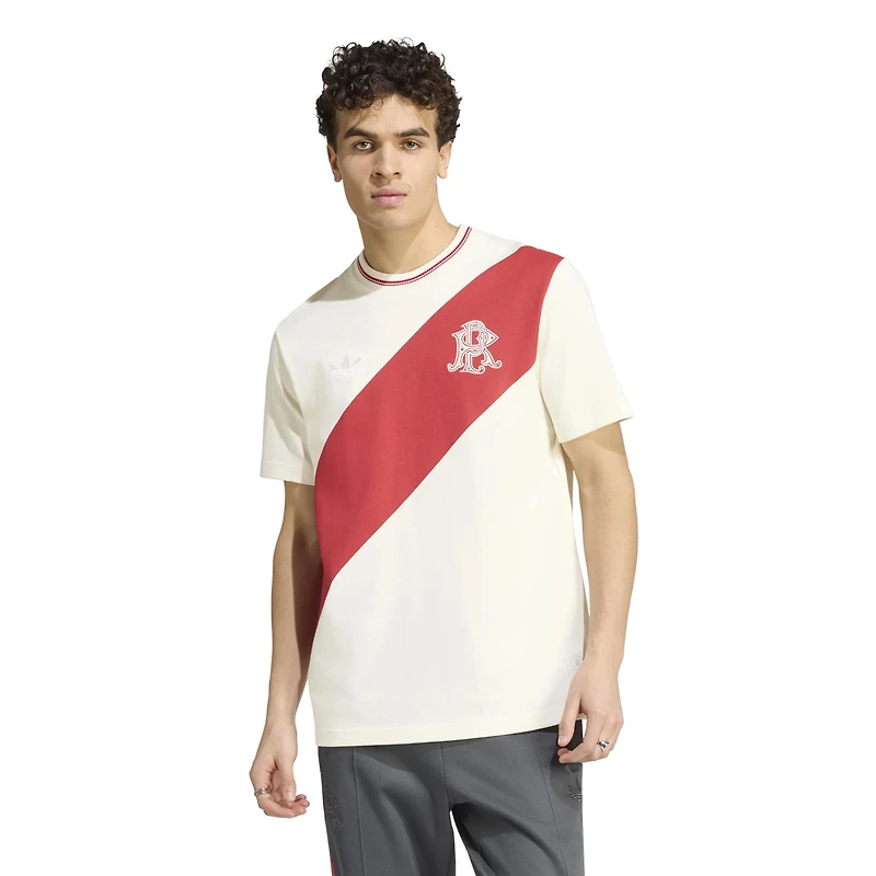 Men's adidas White Club Atlético River Plate 125th Anniversary T-Shirt