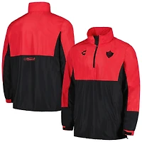 Veste d'extérieur à quart de zip Charly Red Club Atlas pour hommes