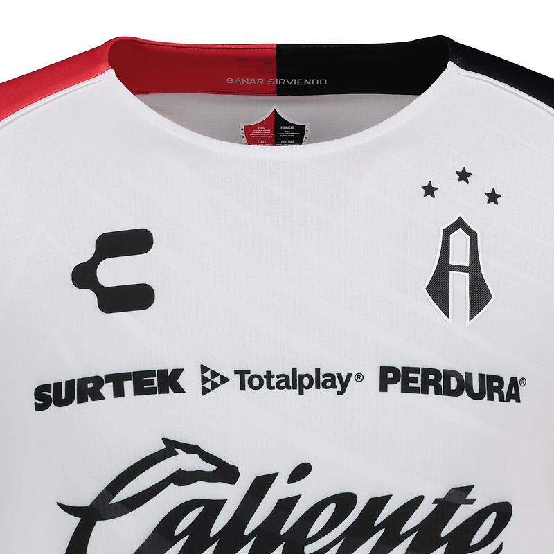 Maillot Charly Blanc/Noir Club Atlas 2024/25 Extérieur Authentique Homme