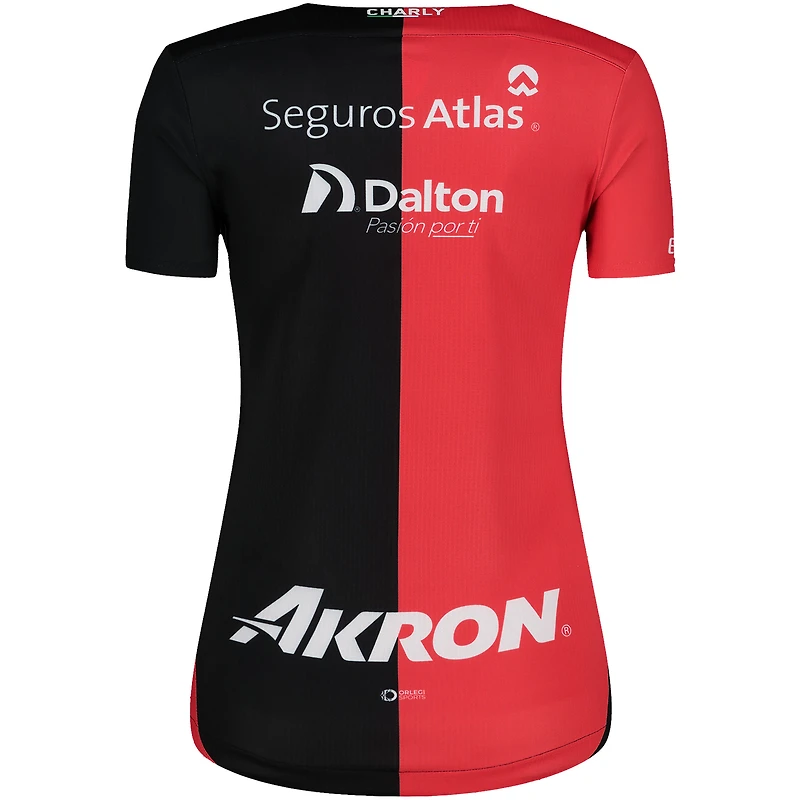 Maillot Femme Charly Rouge/Noir Club Atlas 2024/25 Domicile Authentique