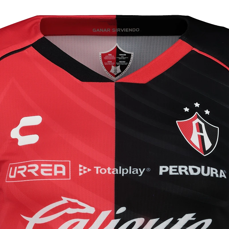 Maillot Femme Charly Rouge/Noir Club Atlas 2024/25 Domicile Authentique