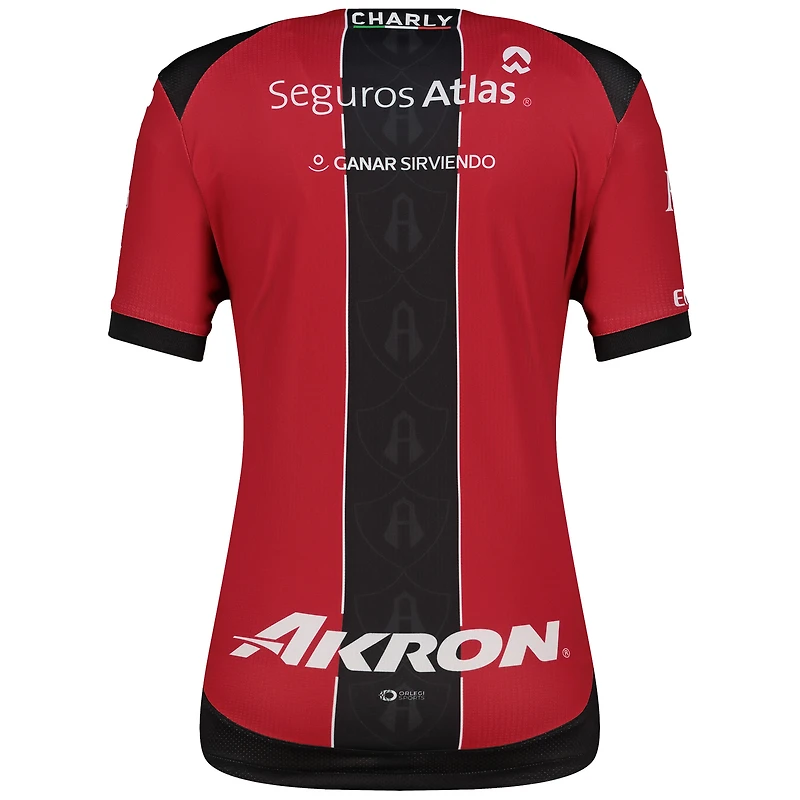 Maillot domicile authentique Charly Red Club Atlas 2025/26 pour femme