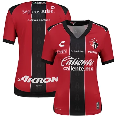 Women's Charly  Red Club Atlas 2025/26 Home Authentic Jersey