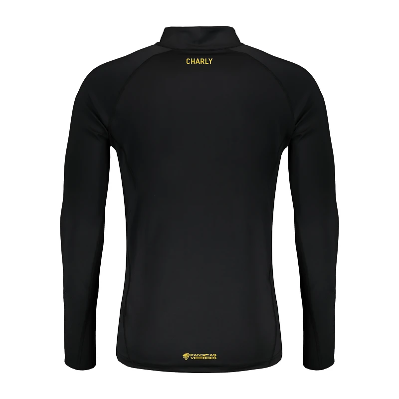 Haut à enfiler glissière quart de tour Charly Black Club Leon 2024/25 pour homme